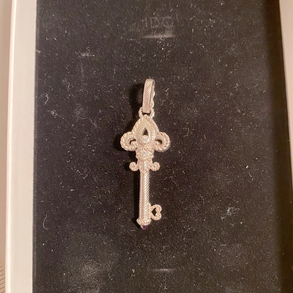 Judith Ripka Sterling Silver Key Enhancer